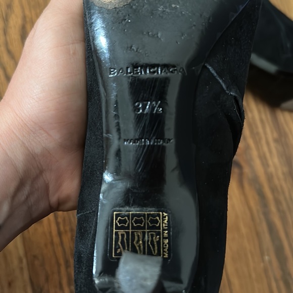 Balenciaga | Suede Slash bootie - Picture 6 of 8